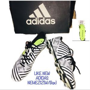 adidas zebra cleats